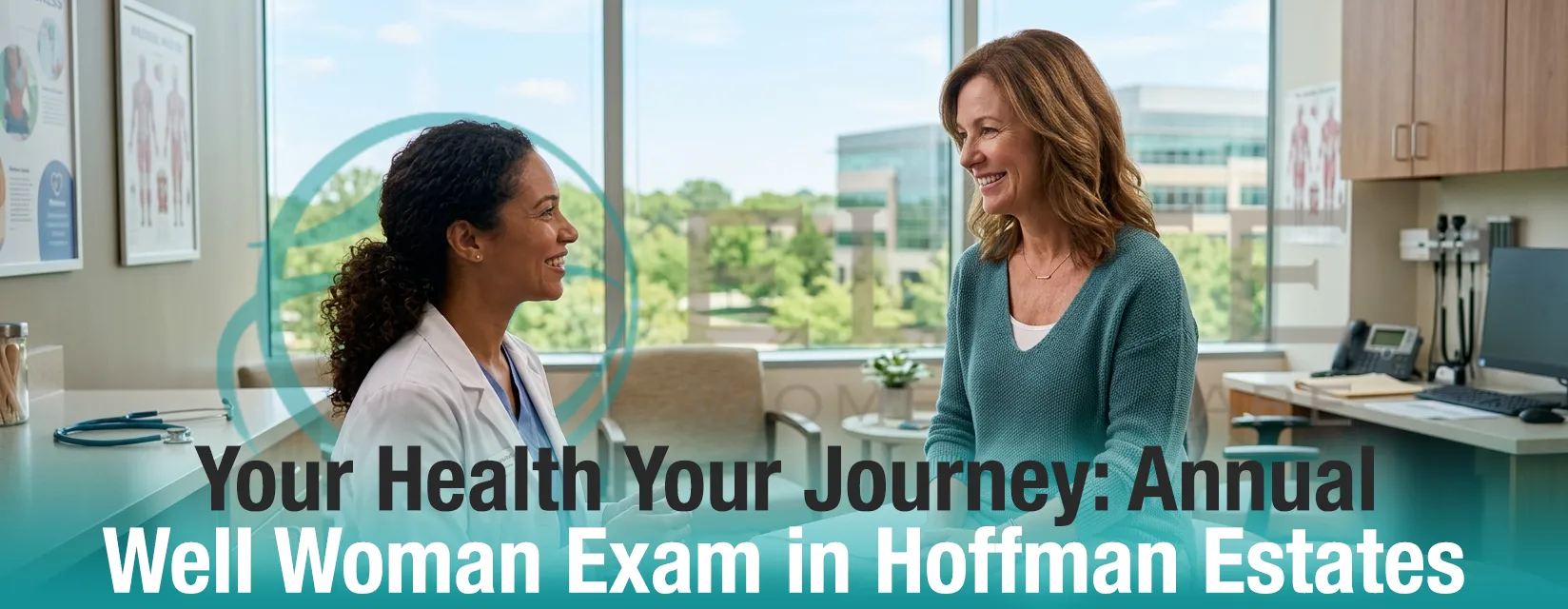 Annual well woman exam in Hoffman Estates is your journey.